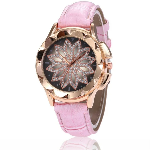 [BLUE]😍Stainless Steel and Pu leather ladies Watch🎁 - Picture 4 of 6